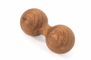 rollholz Duoball Doppelkugel Eiche 7 cm