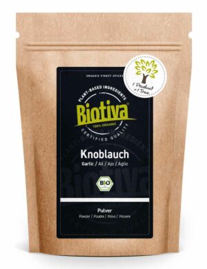 Biotiva Knoblauchpulver Bio