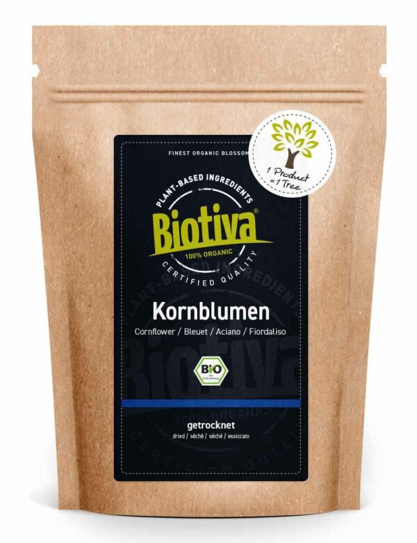 Biotiva Kornblumen blau Bio