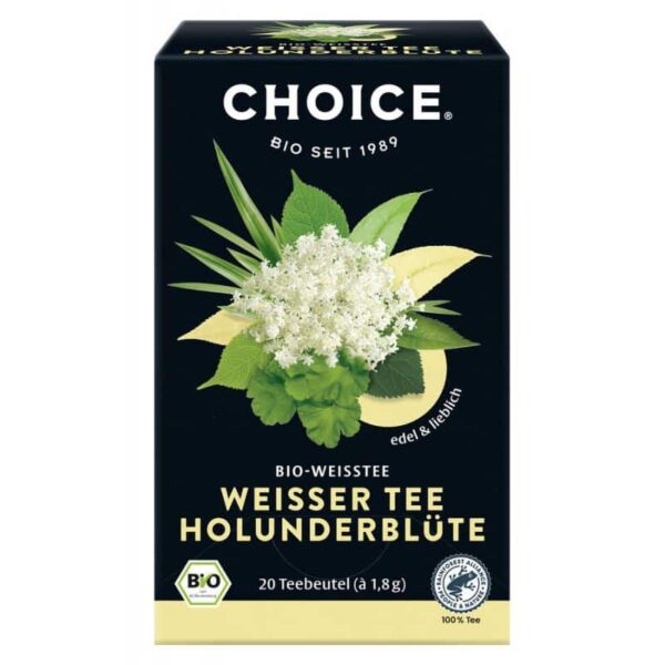 Choice - Weißer Tee Holunderblüte Bio Tee