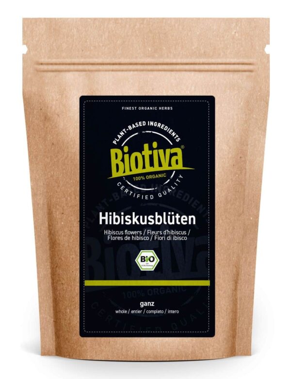 Biotiva Hibiskusblüten Tee Bio