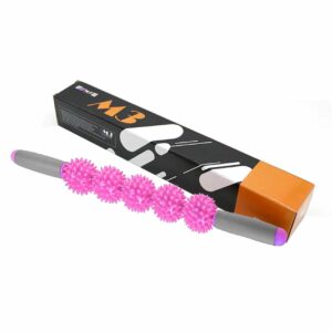 Sport-Knight® Igel Massagestick 5-Bälle Pink