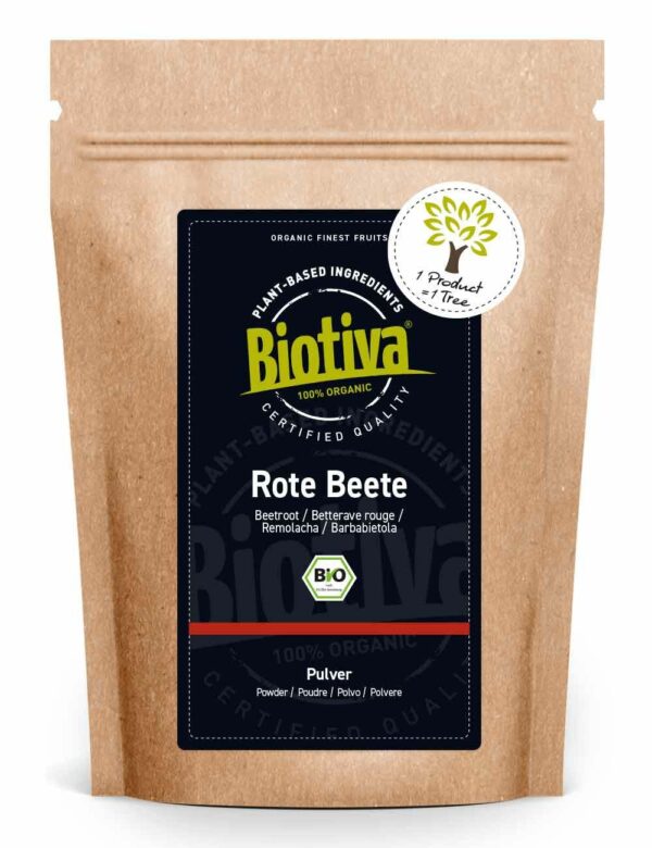 Biotiva Rote Beete Pulver Bio