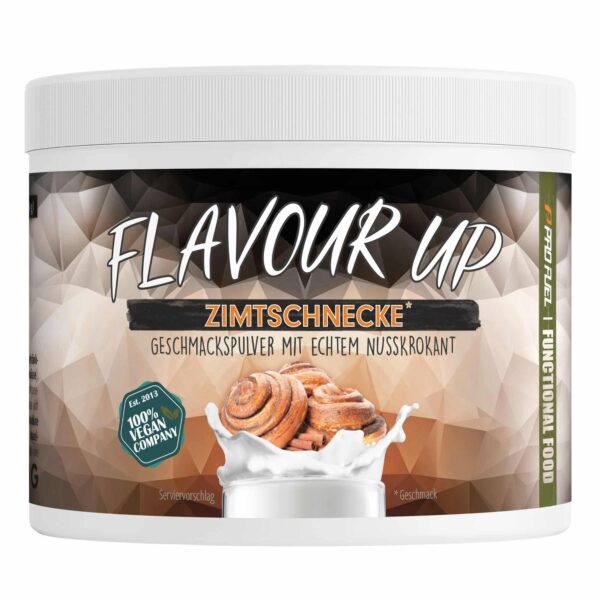 ProFuel - Flavour UP Geschmackspulver - Zimtschnecke - nur 11 kcal pro Portion