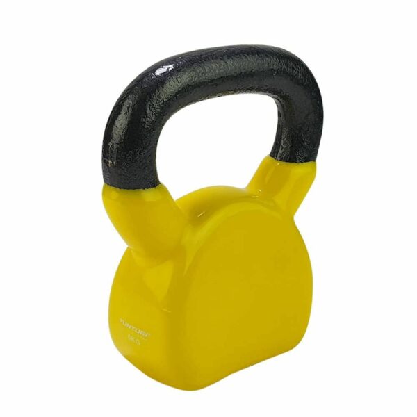 Tunturi Kettlebell mit Vinylbeschichtung - 6 kg