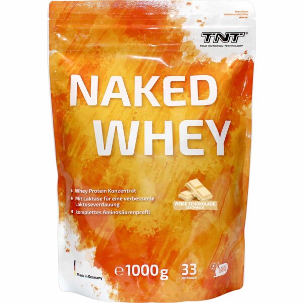 TNT Naked Whey Protein - Weiße Schokolade