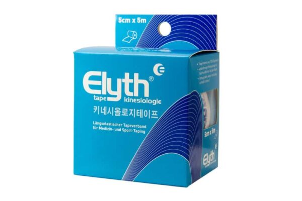 Elyth Kinesiologie Tape Blau 5 cm x 5 m