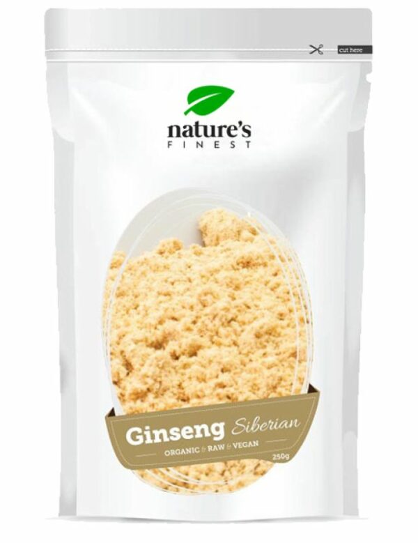 Nature's Finest Sibirischer Ginseng pulver Bio