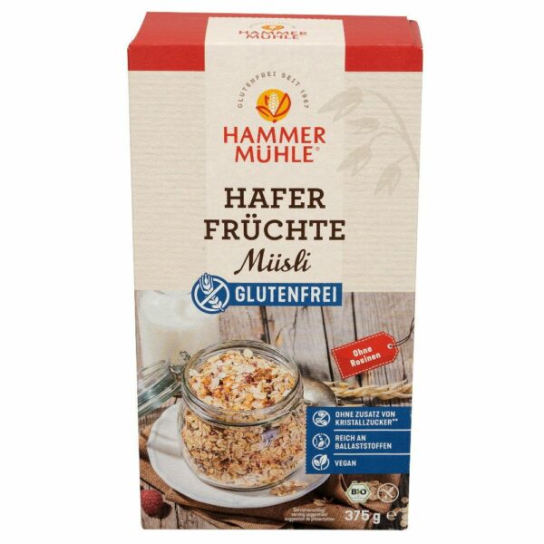 Hafer Früchte Müsli