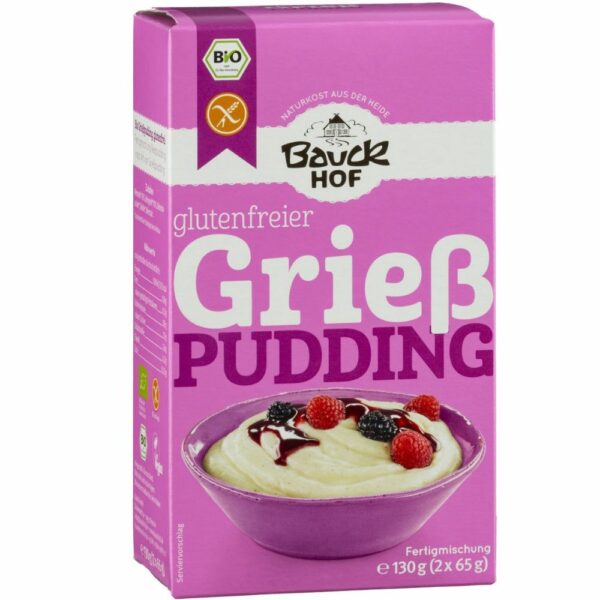 Bauckhof Griesspudding Bio glutenfrei