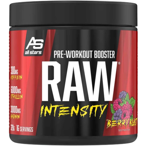 ALL Stars Raw Intensity Pre-Workout Booster - Berry Blast