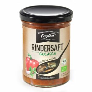 Rindersaft Gulasch Bio