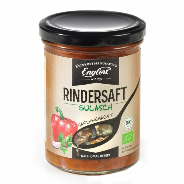 Rindersaft Gulasch Bio