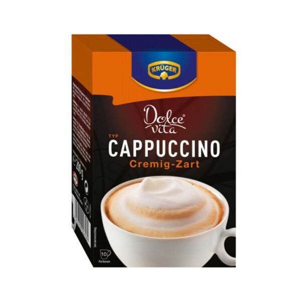 Krüger Cappuccino Cremig-Zart