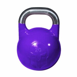 Wettkampf-Kettlebell aus Gusseisen mit Logoeinlage