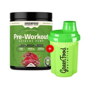 GreenFood Nutrition Performance Pre-Workout + 300ml Shaker