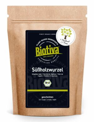 Biotiva Süßholzwurzel geschnitten Bio