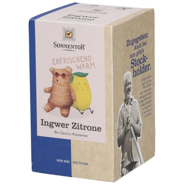 SonnentoR® Ingwer Zitrone Tee