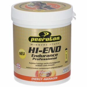 Hi-End Endurance Energy Drink Professional 600g Pfirsich