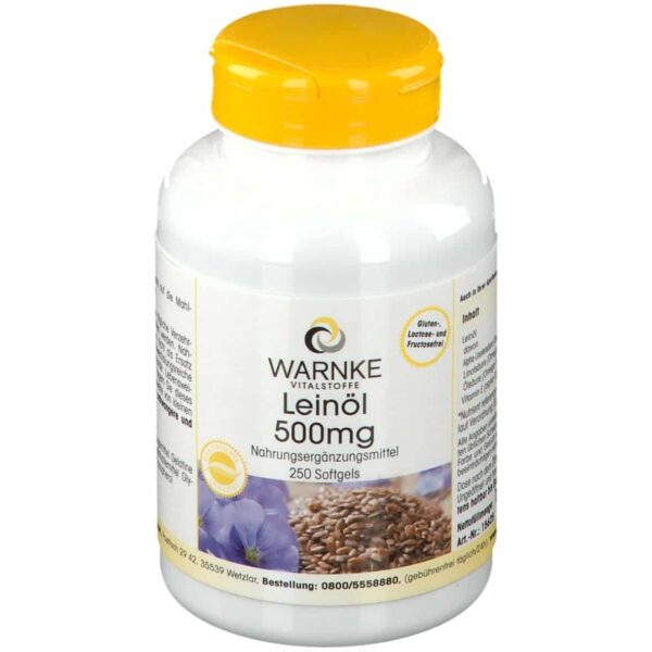 Warnke Leinöl 500 mg