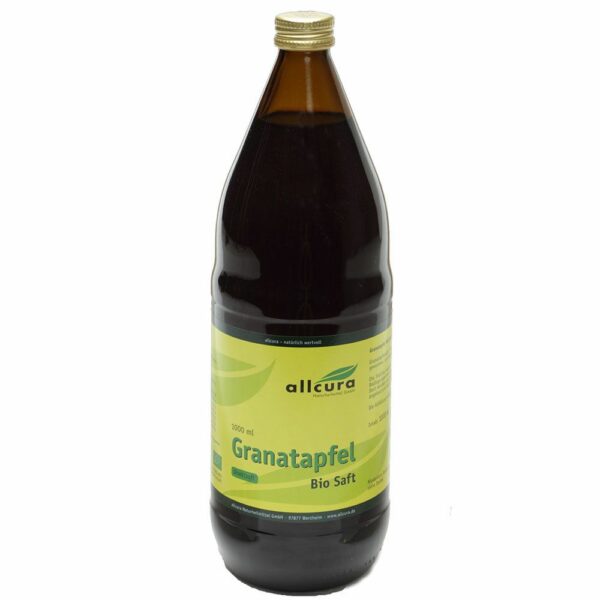 allcura Granatapfel Saft Bio