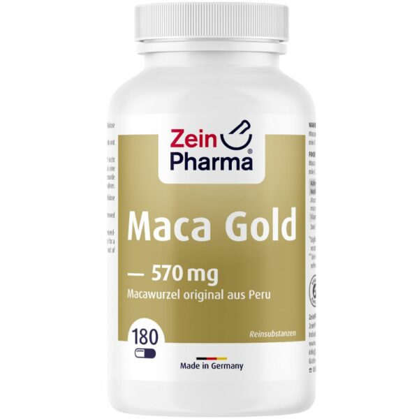 ZeinPharma® Maca Kapseln Gold 570 mg