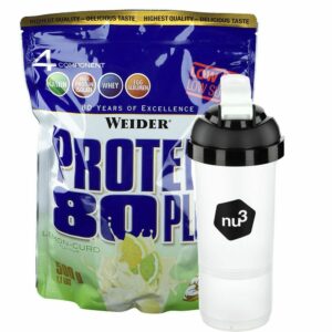 Weider Protein 80 Plus Citrus-Quark + nu3 SmartShaker