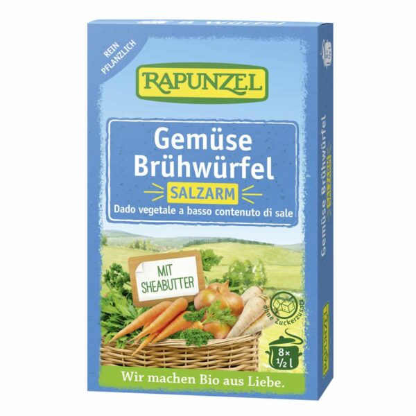 Rapunzel Gemüse-Brühwürfel salzarm