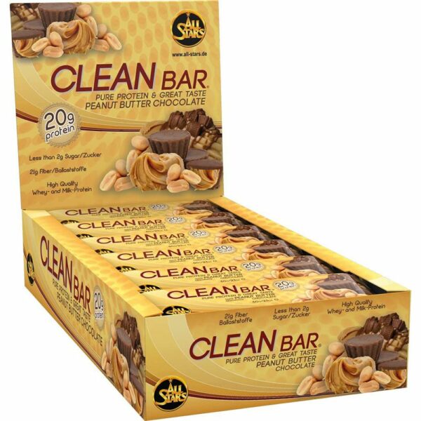 All Stars® Clean Bar Peanutbutter Chocolate