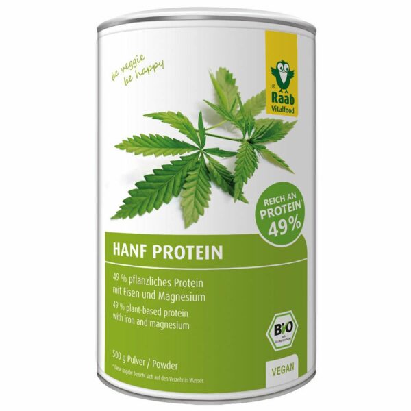 Raab® Vitalfood Bio Hanf Protein Pulver