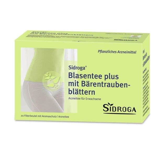 Sidroga® Blasentee plus mit Bärentraubenblättern