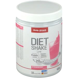 Body Attack Diät Shake Erdbeer