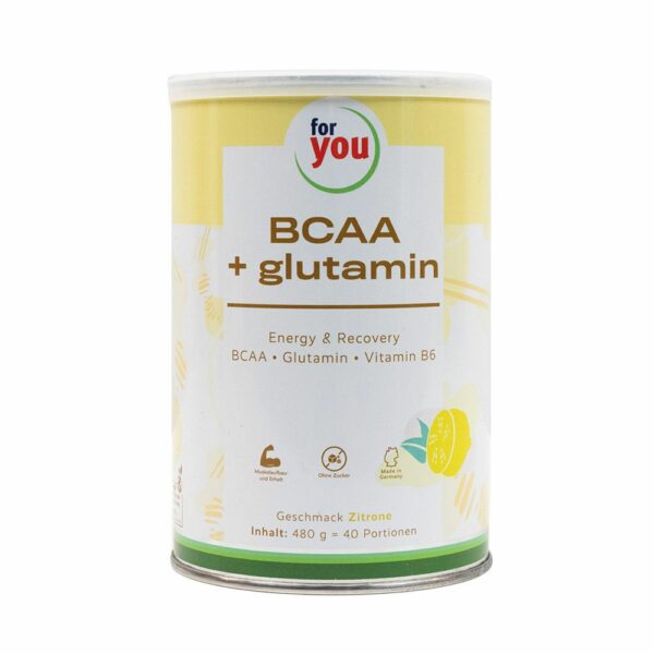 for you Bcaa + Glutamin Energy & Recovery - Zitrone