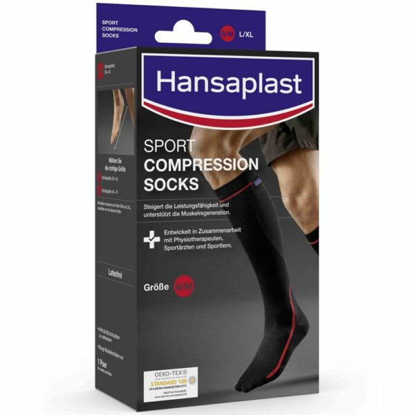 Hansaplast Sport Compression Wear Socks Gr S/M