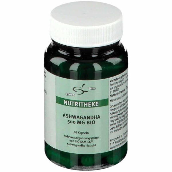 green line Ashwagandha 500 mg BIO