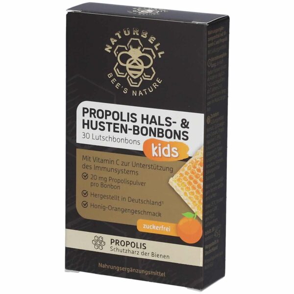 Naturbell Propolis Hals- UND Hustenbonbons Kids