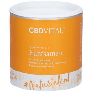 CBD Vital Hanfsamen geschält Super Food Pulver