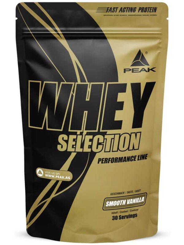 Peak Whey Selection - Geschmack Smooth Vanilla