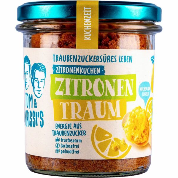 Tom & Krissi's Zitronenkuchen 'Zitronentraum' fructosearm