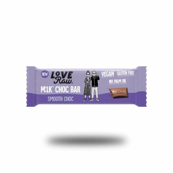 Love Raw - M:lk Choc Bar - Smooth Choc