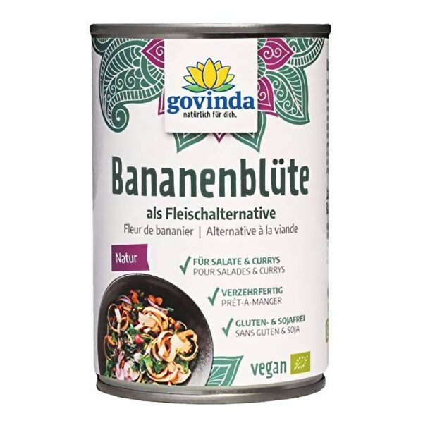 Govinda Bio Bananenblüte als Fleischersatz