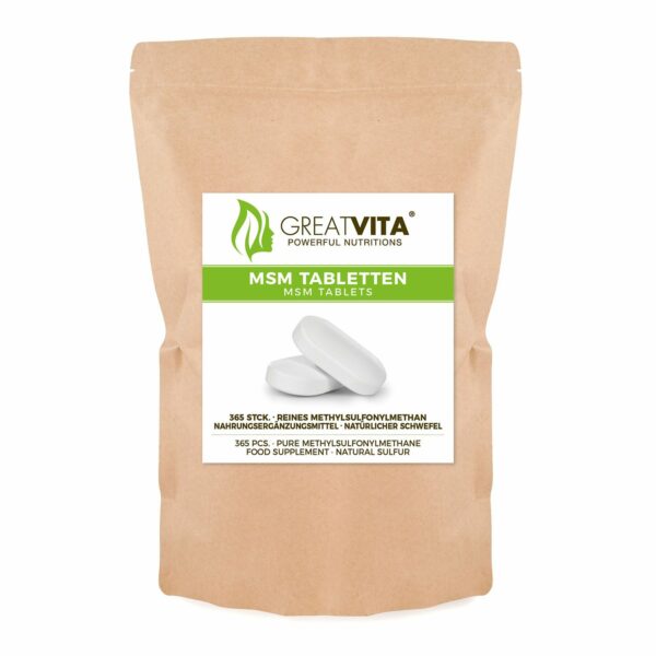 GreatVita MSM Tabletten