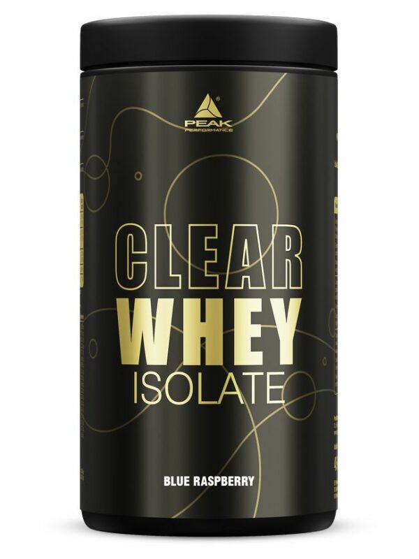 Peak Clear Whey Isolate - Geschmack Blue Raspberry