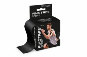 Pinotape Sport Pre Cut vorgeschnitten schwarz 5 cm x 5 m