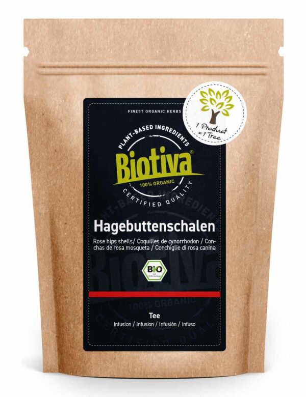 Biotiva Hagebuttenschalen Tee Bio