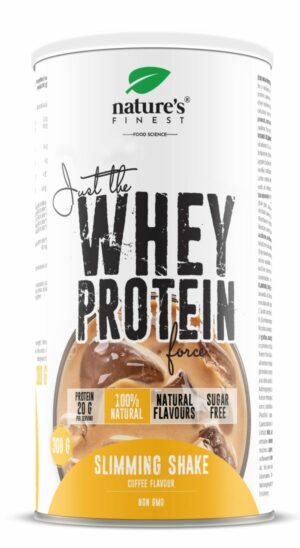 Nature's Finest Whey Protein Slimming Coffee Shake - Molkenprotein Schlankheitsshake